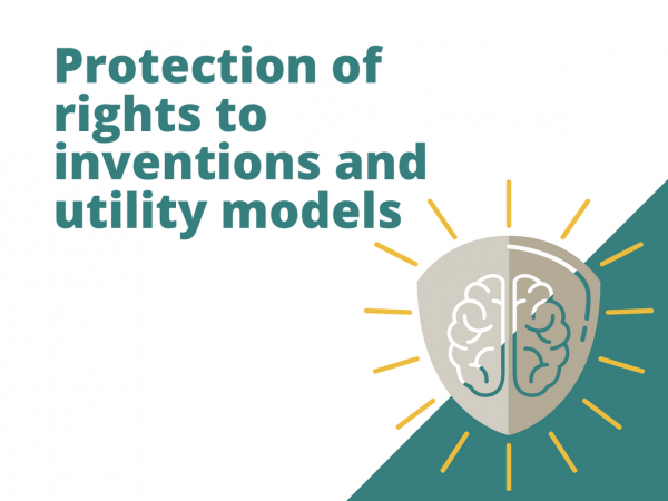 Protection of rights to inventions and utility models